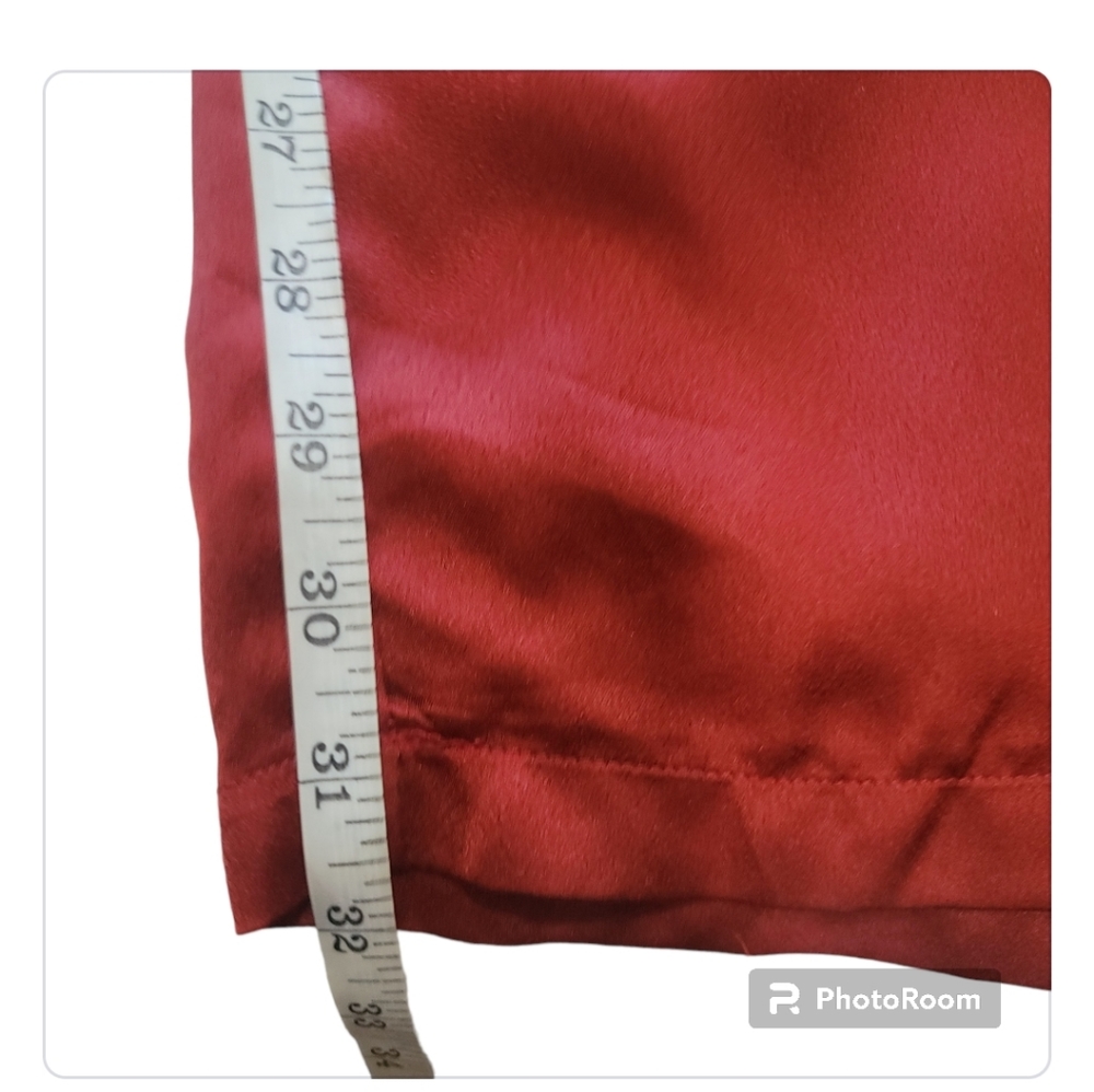 Misguided Red/Burgundy Halter Neck Wideleg Jumpsuit size 6 - Picture 11 of 16